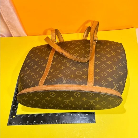 Louis Vuitton Monogram The Babylon Brown and Tan Tote bag - Picture 12 of 14